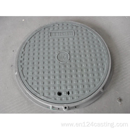 FRP manhole cover CO650 A15 on EN 124